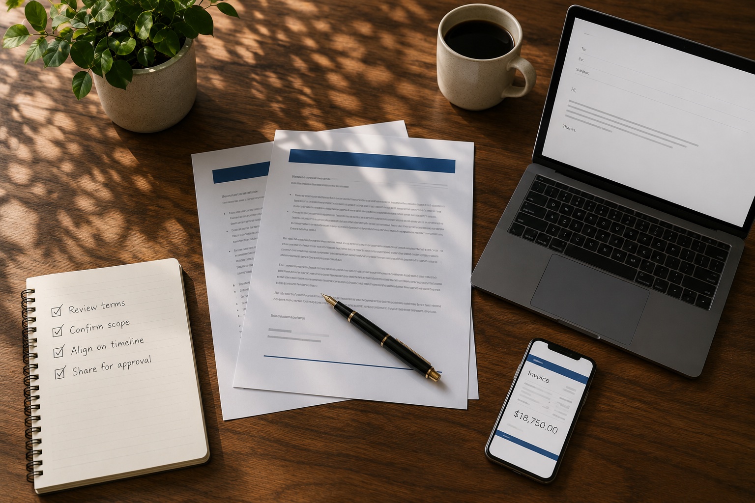 You Cannot Unsend a Newsletter. Write the Contract First.